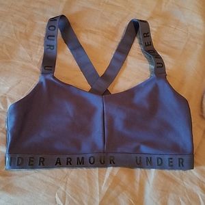 Under Armour wordmark strappy bra